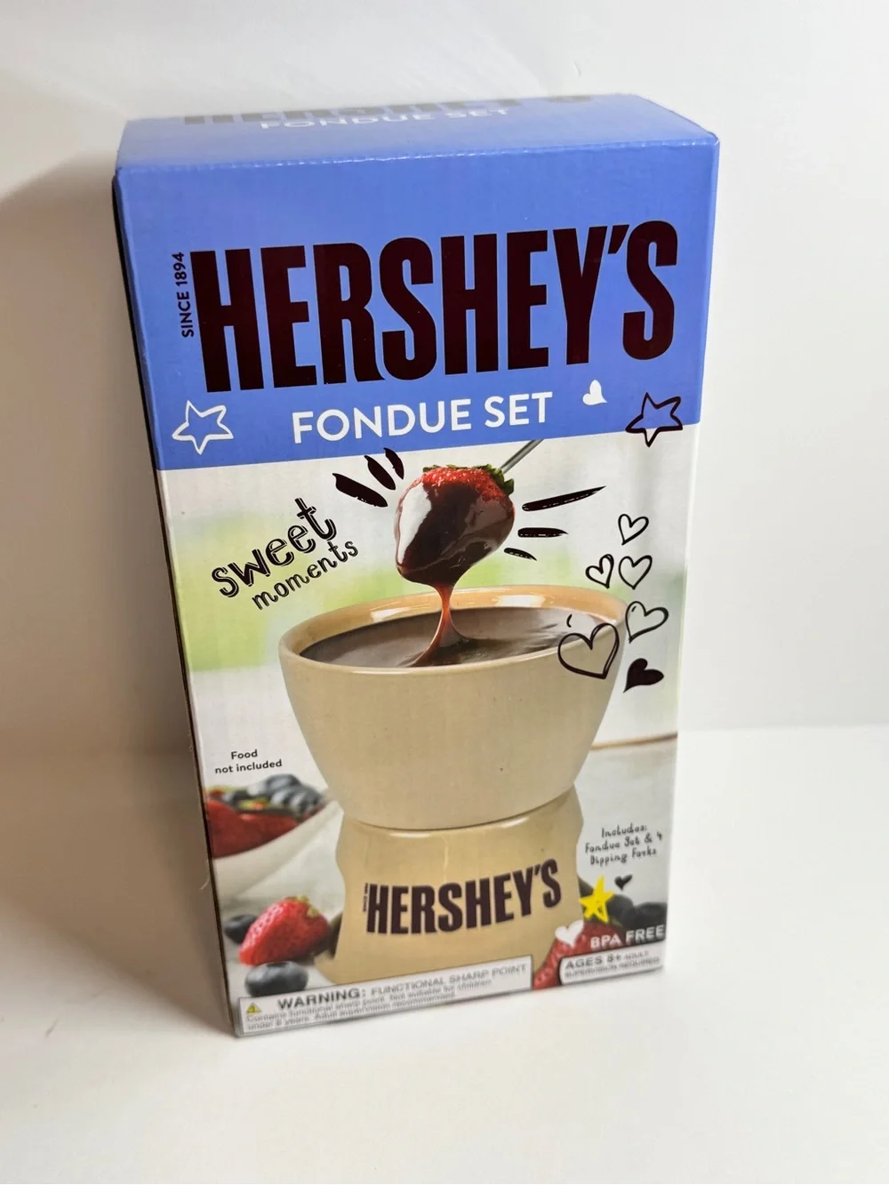 Hershey's Fondue Set‎ - Blue Box
